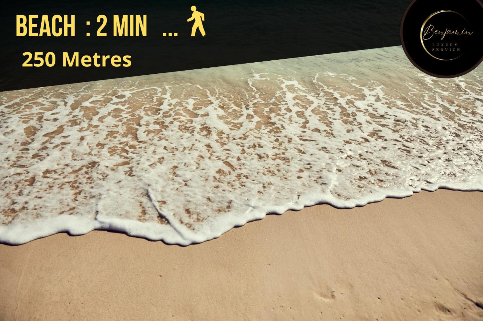 קאן Suite Riviera - Sea View - Clim - 50M Plage - Residence De Standing - Spacieux 180 M2 - Parking מראה חיצוני תמונה